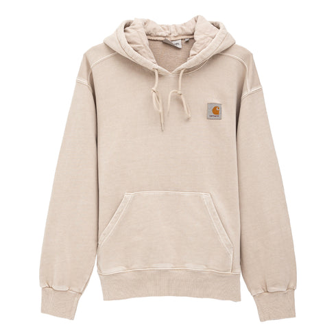Carhartt Wip Hooded Nelson Sweat Fleur De Sel I029963 4068584061028 Front Degli Uberti